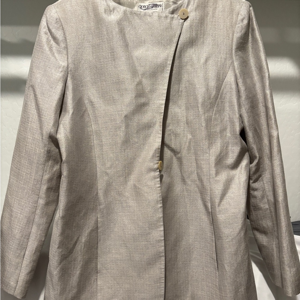 Giorgio Armani Light Beige Women's Blazer